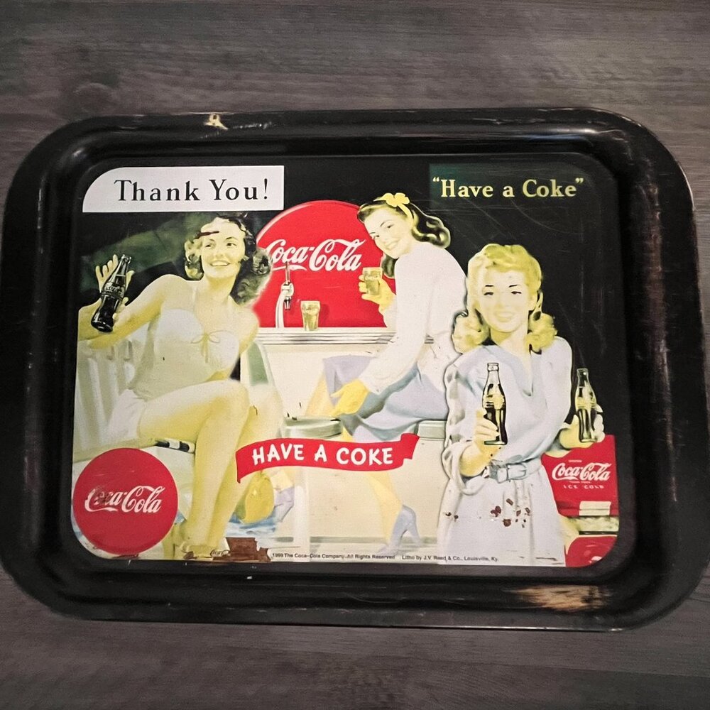 Coca Cola Tray